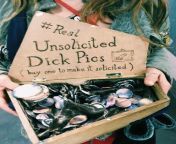 A girl was selling unsolicited dic pics in Berlin yesterday at the Christmas Market. from pics comngers