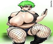 I want to be this thicc goth girl, having such big boobs and soft thighs Like a pillow~ from big boobs milk hand expression in a black tea