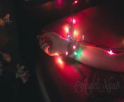 Getting ready for Christmas This is what these lights are for, right? ???? Theres so much sexy holiday content on my membership pages! Come see!? 1st month is 40% OFF ? Send a DM after you join with code: XMAS to get a special Christmas surprise fromfrom special 18 0 nettou uta gassen 02