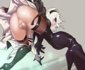 Super hero speed, sex god cock, I present to you 2B! from hero ram sex naked