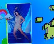 So for some reason, Nickelodeon KIDS Choice Awards chose this photo of the singer Rosalia in a see through dress where we can clearly see her nipples, in their advertisement. I repeat. Nickelodeon, the creator of SpongeBob, had a picture of an almost nake from nickelodeon pornstars