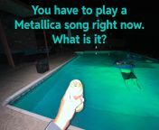 Whats your Metallica pool song? from metallica cover 2020