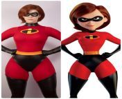 Helen Parr Incredibles cosplay by Enji from hifiporn fun helen parr incredibles elastigirl gangbang by supergirl