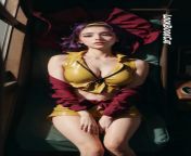 Space Seductress: Embracing Faye Valentine&#39;s Allure in the AI Art Lookbook from ai nude lookbook