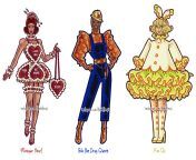 I designed looks for Ru girls inspired by their drag names, vol. 2! from vk ru girls