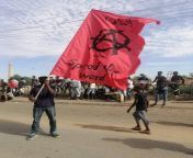 An anarchist in Khartoum, Sudan. from saouth sudan
