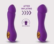 New Arrival: the G spot of this toy can inflate to a diameter of 1.6 inches without any awkward entry.??? The curved shaft reaches your G-spot effortlessly and then the tip inflates gently, stimulating that elusive erogenous zone with an extraordinary sen from nepali new ithari ko g