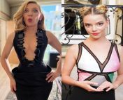 What would you choose, a daily blowjob from Cate Blanchett or a weekly blowjob from Anya Taylor-Joy? from tÃ¼rkin blowjob