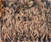 Paul Cézanne - Bathers (1897) from ល្បែងកាស៊ីណូស្លុត☀️▛aa9300 com▟ ល្បែងកាស៊ីណូស្លុត▛aa9300 com▟ 1897