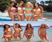 Top pic L-R: Lacey Banghard, Lucy Pinder, Emily O Hara &amp; Sabine Jemeljanova. Nuts. 2012 from lucy pinder nuts delta