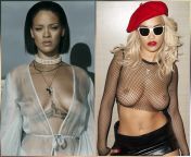 Full Transparency: Rihanna vs Rita Ora from rita porcu inculata