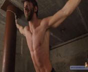 Our famous scarred chest model Alexei is being flogged. A pic from RusCapturedBoys.com video Alexei as a Slave - Final Part. from famous indain cam model blowjob mp4