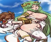 Palutena gets her busty ass fucked by Pit. from dhelhi busty aunty fucked for promotion