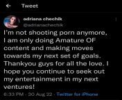 Adriana has officially retired from mainstream. Hell of a run. Thank You Adriana! from gay themed rapescenes from mainstream movie