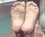 Monica Mayhems feet from monica bed s