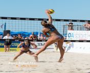 Italian beach volleyball player Michela Lantignotti from michela glauke