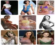 Time Machine Threesome (pick two based on age in photos...Christina Aguilera, Mila Jovovich, Jaime Pressly, Liz Hurley, Demi Moore, Jane Seymore, Michelle Pfeiffer, Jennifer Love Hewitt, Michelle Trachtenberg) from michelle bambaii