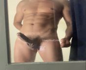 Last night I decided to jerk off next to my window so my unknown neighbor can see my thick veiny black dick. I left a big load on the glass and made a video (SPY CAM)??? from spy cam teen