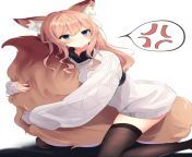 Wanting to have someone warm and cozy to cuddle during the winter months, for whatever reason you decided to turn me into a cute fox girl with a bushy tail. However, my reluctance lead to a mind change spell making me more cute and shy. Yet my (now pouty) from cute hindi girl