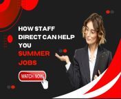 How Staff Direct Can Help You Secure Summer Jobs from inglish direct s