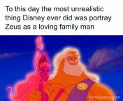 Zeus was, in fact, a loving-family man from family man