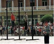 The Publicly Hanging Bodies of Albanian Brothers Ditbardh and Josef Cuko, Who Killed a Family of Five in 1992 from xxx five in