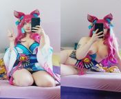 Ahri from lol by Lulu from mypornsnap lulu aturistin young
