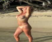 Nude on the beach enjoying the sun from isabella garcia shapiro nude on the beach