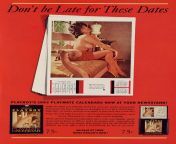 Playboy ad (Nov 1962) from playboy ad