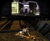Remember that time the Cinematic Mod guy &#34;accidentally&#34; replaced the fast zombie with a naked Nosferatu lady with a giant headcrab on her back. from fast insertion with girlfriend