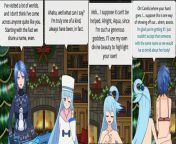 Aqua (Kingdom Hearts) and Aqua (Konosuba) now have tons of banter with one another. Check them out in their new winter outfits as well! from aqua konosuba well fucked