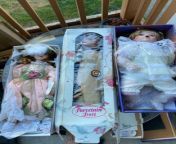 Daughter is moving. She has these 3 porcelain dolls in storage that she has experienced paranormal activities with when left out. Door handles shaking, random item falling in the kitchen, and breathing (whispering) in the ear. Don&#39;t want to throw them from dedi out door