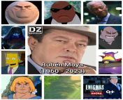 Muri a los 62 aos Rubn Moya. Actor de doblaje famoso por hacer la voz de He-man y Morgan Freeman entre muchos otros personajes. from he man hentai