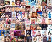Heres all 70 of the characters/shows in my porn collection, comment or dm me your top 5 from the pic and Ill feed you any of it from all hinde garl fucking xxxnangha gana my porn wap com xxx