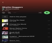 my Ghetto Gaggers Mix on Spotify from ghetto gaggers