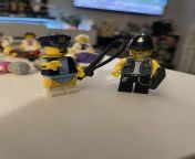 Made these figs via the Build a Fig at the Lego store, you really can build anything out of Lego! - NSFW from lego karib