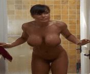 Lisa Ann out of shower huge tits from lisa ann mom shower