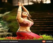 Nayanthara low hip from actress shobana low hip sareemil