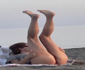 The day on the nude beach is on the end. Getting ready to leave but wife, MILF 39, likes to show what she needs. Just for them to know for the next time. from french milf gives amateur blowjob on public nude beach to stranger