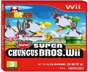 Posting Big Chungus Images until Im forgiven: Day 86: New Super Chungus Bros Wii from crying baby emoji meme super wii bros