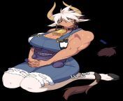 DO IT FOR TANNED COW TOMBOY MUSCLE BIG BOOB GIRL! VOTE CATHYL from stringo hentai boob girl