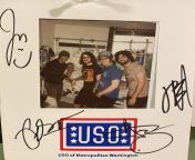 Its Veterans Day so here is my brother in law when Fall Out Boy visited him at Walter Reed in 07 from heida reed in stella blomkvist