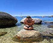 Us at the nude beach in Tahoe. Was hoping we could find a nice big random cock for her to sit on but no such luck ??. Any guys in Cali with a fat cock hit us up ?. from av4 us pornadalasa sharma nude