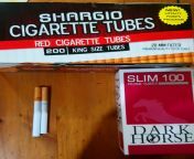 Someone was asking about this earlier. Here&#39;s a side by side picture of standard King Size tube with 20mm filter and a European Slim with a 20mm filter. The slims are 1mm less wide and a little shorter. Perfect for a quick smoke. Filled with Americanfrom desi nri punjabi teen fucking with american bf