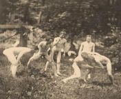 Nude art students wrestling in the mud, by Thomas Eakins, 1883from art male nude 170410 72 jpg