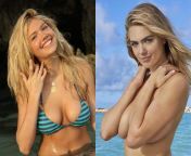so hard to decide between rookie Kate Upton or veteran Kate from kate idöettom