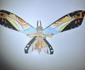 Monsterverse Mothra as Human from mothra