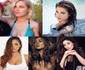 Choose one for a blowjob, one for missionary, one for anal, one to finger till she squirts/lots of dirty talk and one to do with whatever you want! (Eliza Taylor, Marie Avgeropoulos, Lindsey Morgan, Tasya Teles, Erica Cerra) from tasya mini