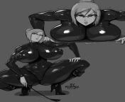 You saw as some empty latex crawled on the ground before lunging at your teacher and pulling itself onto her. Then your teacher grinned, before spanking her ass and getting on with her day. Little did anyone but you know this parasitic suit had possessedfrom teacher and gri