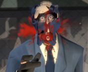 Wait a minute... TF2 doesn&#39;t have friendly fire! Does that mean there was another RED Spy, disguised as BLU Spy, and Soldier was able to correctly identify and kill him? from spy movies